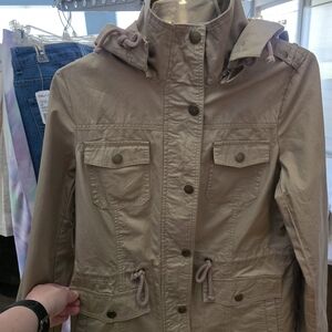 Papaya Utility Jacket in Tan